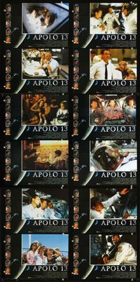 4e285 APOLLO 13 12 Spanish movie lobby cards '95 Tom Hanks, Bill Paxton, Kevin Bacon, Ron Howard!