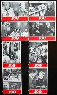 4e354 JOE 8 Spanish lobby cards '70 cool images of Peter Boyle on drugs & strung-out Susan Sarandon!
