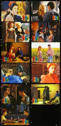 4e340 KIKA 11 Spanish movie lobby cards '93 Pedro Almodovar, wacky images of cast!