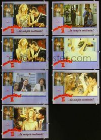 4e362 MANNEQUIN II 7 Spanish movie lobby cards '91 sexy Kristy Swanson, William Ragsdale!