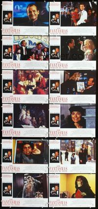 4e327 SCROOGED 12 Spanish movie lobby cards '88 great images of wacky Bill Murray & cast!
