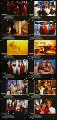 4e328 STAR TREK II 12 Spanish lobby cards '82 The Wrath of Khan, Leonard Nimoy, William Shatner!