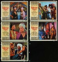 4e206 ISLAMIN NURU RABIA 5 Turkish movie lobby cards '70s please help identify!