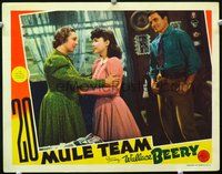 4f367 20 MULE TEAM LC '40 Anne Baxter in her very first movie & Noah Beery Jr., Marjorie Rambeau