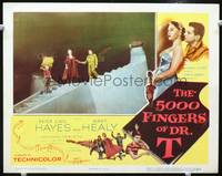 4f369 5000 FINGERS OF DR. T movie lobby card '53 written by Dr. Seuss, Tommy Rettig & co-stars!