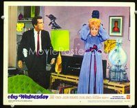 4f404 ANY WEDNESDAY lobby card #8 '66 Dean Jones is angry and Jane Fonda won't listen to him!