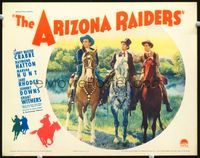 4f412 ARIZONA RAIDERS LC '36 Buster Crabbe on horseback with 2 others, from Zane Grey's story!