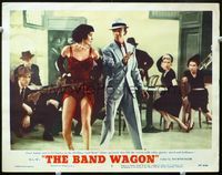 4f426 BAND WAGON lobby card #7 '53 great image of Fred Astaire & sexy Cyd Charisse showing her legs!