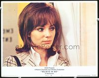 4f435 BELIEVE IN ME LC #1 '71 great head & shoulders close up of Jacqueline Bisset with 1970s hair!