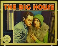 4f444 BIG HOUSE LC '30 playboy Robert Montgomery is visited in jail by his sister Leila Hyams!