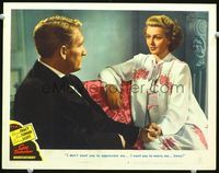 4f502 CASS TIMBERLANE LC #7 '48 Spencer Tracy proposes to much younger beautiful Lana Turner!