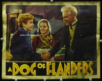 4f550 DOG OF FLANDERS LC '35 Frankie Thomas shakes hands with O.P. Heggie as Helen Parrish smiles!