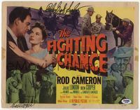 4f093 FIGHTING CHANCE signed TC '55 by Ben Cooper & Pedro Gonzales-Gonzales, who isn't in the movie!
