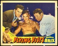 4f580 FLYING FISTS lobby card '37 Guinn Big Boy Williams in boxer J. Farrell MacDonald's corner!