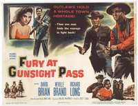 4f110 FURY AT GUNSIGHT PASS TC '56 outlaws hold a whole town hostage but one man fights back!