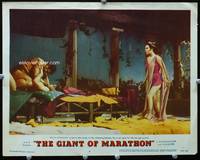 4f607 GIANT OF MARATHON LC #3 '60 Steve Reeves goes to a beauty's home and is attacked, Mario Bava