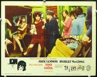 4f696 IRMA LA DOUCE LC #3 '63 Billy Wilder, policeman Jack Lemmon arrests hooker Shirley MacLaine!