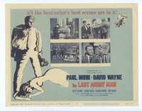4f160 LAST ANGRY MAN title card '59 Paul Muni is a dedicated doctor from the slums exploited by TV!