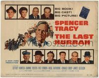 4f162 LAST HURRAH title card '58 John Ford, art of Spencer Tracy + portraits of 10 top cast members!