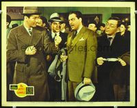 4f787 MR. MOTO'S GAMBLE LC '38Asian detective Peter Lorre watches Slapsie Maxie Rosenbloom in fight