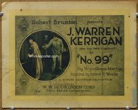 4f803 NO. 99 LC '20 escaped convict J. Warren Kerrigan hides in pretty Fritzi Brunette's house!