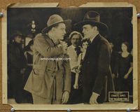 4f966 VAGABOND TRAIL lobby card '24 directed by William Wellman, Buck Jones close up in cool hat!
