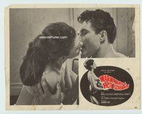 4f972 WARM NIGHTS & HOT PLEASURES LC '64 Joe Sarno sex classic, near-naked couple passionately kiss