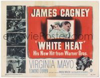 4f354 WHITE HEAT TC '49 James Cagney is Cody Jarrett, classic film noir, top of the world, Ma!