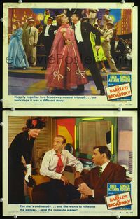 4g056 BARKLEYS OF BROADWAY 2 movie lobby cards '49 Fred Astaire & Ginger Rogers dancing!