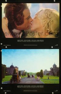4g058 BARRY LYNDON 2 LCs '75 Stanley Kubrick, Ryan O'Neal, historical romantic war melodrama!