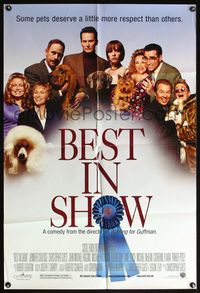 4h117 BEST IN SHOW 1sh '00 Parker Posey, Eugene Levy, directed by Christopher Guest!