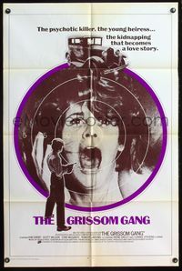 4h448 GRISSOM GANG int'l style A 1sh '71 Robert Aldrich directed, Kim Darby, kidnapping love story!