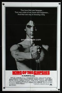 4h574 KING OF THE GYPSIES 1sh '78 1st Eric Roberts, Sterling Hayden, Shelley Winters