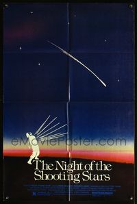 4h716 NIGHT OF THE SHOOTING STARS 1sh '82 La Notte di San Lorenzo, Paolo & Vittorio Taviani!