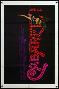 4j156 CABARET 1sh '72 singing & dancing Liza Minnelli in Nazi Germany, directed by Bob Fosse!