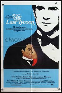 4j455 LAST TYCOON 1sh '76 Robert De Niro, Robert Mitchum, Jeanne Moreau, Jack Nicholson