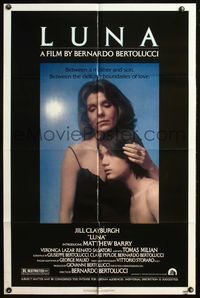 4j512 LUNA 1sh '79 Jill Clayburgh loves her son the wrong way, directed by Bernardo Bertolucci!