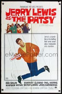 4j701 PATSY 1sh R67 wacky image of Jerry Lewis star & director hanging from strings like a puppet!