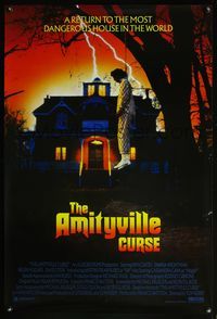 4m120 AMITYVILLE CURSE video 1sh '90 return to the most dangerous house in the world!