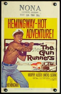 4s137 GUN RUNNERS WC '58 Audie Murphy, directed by Don Siegel, written by Ernest Hemingway!