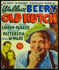 4s252 OLD HUTCH WC '36 no one can believe lazy Wallace Beery could have made $100,000!