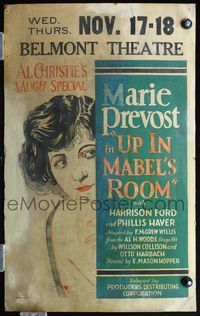 4s381 UP IN MABEL'S ROOM WC '26 pretty half-dressed Marie Prevost in classic Broadway farce!