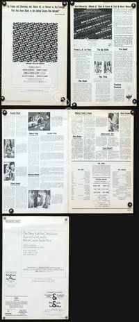 4t141 BOB & CAROL & TED & ALICE pressbook '69 Paul Mazursky, Natalie Wood, Elliott Gould!