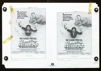 4t157 BREWSTER'S MILLIONS press sheet '85 Richard Pryor & John Candy need to spend LOTS of money!