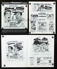 4t178 CADDY pressbook '53 screwballs Dean Martin & Jerry Lewis golfing, plus Donna Reed!