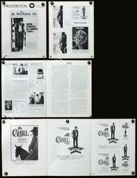4t180 CAHILL pressbook '73 classic United States Marshall John Wayne!