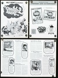 4t204 CHARLEY & THE ANGEL pressbook '73 Walt Disney, Fred MacMurray, Cloris Leachman