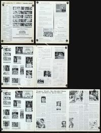4t221 CLEOPATRA pressbook '64 Elizabeth Taylor, Richard Burton, Rex Harrison, Howard Terpning art!