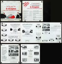 4t300 DR. STRANGELOVE pressbook '64 Stanley Kubrick, Tomi Ungerer art!