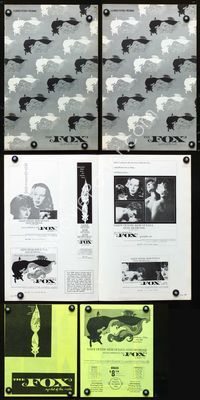 4t369 FOX pressbook '68 Sandy Dennis, Kier Dullea, Anne Heywood, cool art by L & D Dillon!
